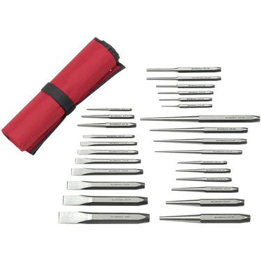 GearWrench® 27-Piece Punch & Chisel Set, 1/Each